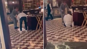 Restoranın ortasında namaz kıldı! Görüntü kullanıcıları ikiye böldü