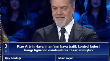 Rize-Artvin Havalimanı'nın hava trafik kontrol kulesi hangi figürden esinlenilerek tasarlanmıştır?