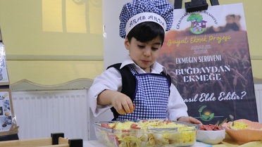Rize'de bayat ekmek projesiyle sıfır atık bilinci
