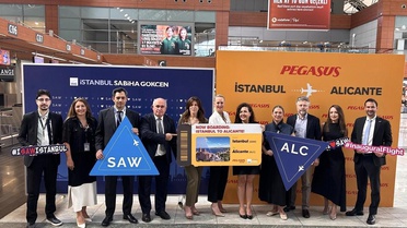 Pegasus'tan Yeni Avrupa Hattı: Alicante