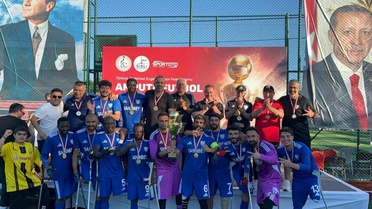 Şahinbey Ampute'den tarihi başarı: 3 kupa birden