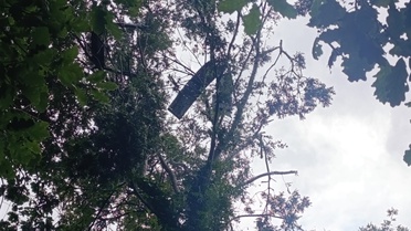 Alaçam'da İHA Parçası Bulundu