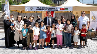 SÜ'den Filistinli Çocuklara Sağlık Desteği