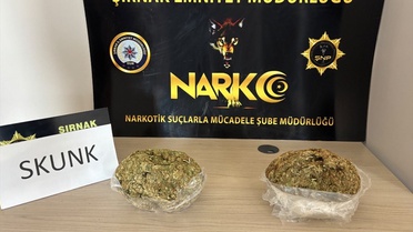 Şırnak'ta 1 Kilogram Skunk Ele Geçirildi