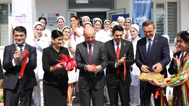 TİKA'dan Tacikistan'da Sağlık Merkezi