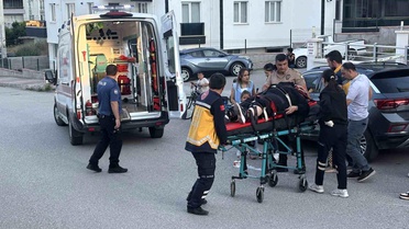 Tosya'da Üç Tekerlekli Motosiklet Kazası