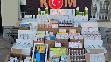 Uşak'ta Belgesiz Hayvansal İlaç Ele Geçirildi