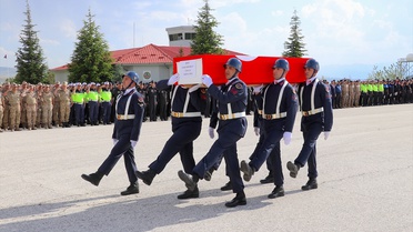 Van'da Şehit Jandarma Uzman Çavuş Samet Karabulut Adana'ya Uğurlandı