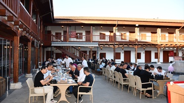 Vezirköprü Adliyesi'nde Veda Programı
