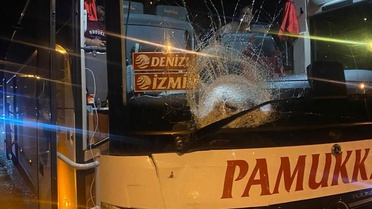 Antalya'da Yolcu Otobüsü Yayaya Çarptı