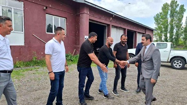 Kaymakam Akköz, Arpaçay'da Veda Ziyareti Gerçekleştirdi