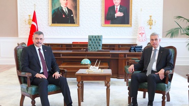 Bakan Çiftçi'den Sağlık Bakanı Memişoğlu'na ziyaret