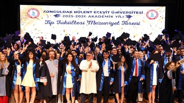 BEUN Tıp Fakültesi mezuniyet töreni
