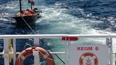 Çanakkale'de Tekne Kurtarıldı