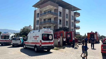 Köşk'te Yangın: 4 Kişi Dumandan Etkilendi