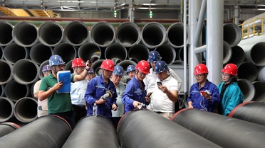 Düzce'ye 25 kilometrelik borular Mısır'dan geliyor