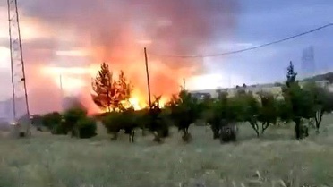 Kahta'da Yangın: 30 Dönüm Buğday Tarlası Yanarak Küle Döndü