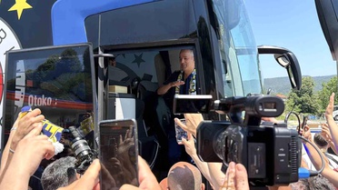 Fenerbahçe Düzce'de Coşkuyla Karşılandı