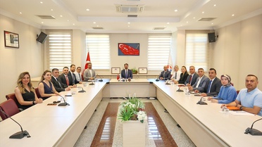 GAÜN'de Spor Bilimleri Akreditasyonu Toplantısı