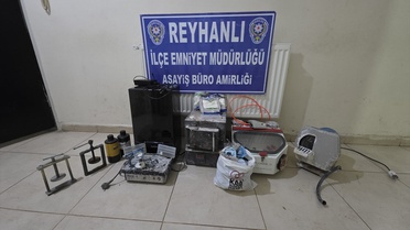 Reyhanlı'da Kaçak Diş Laboratuvarı Operasyonu
