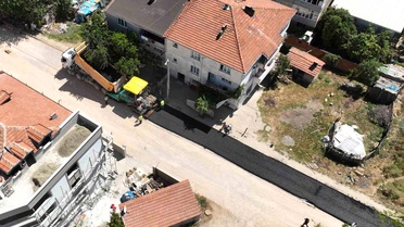 İnegöl'de yollar yenileniyor
