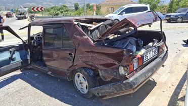 İzmir'de Kaza: 1 Yaralı