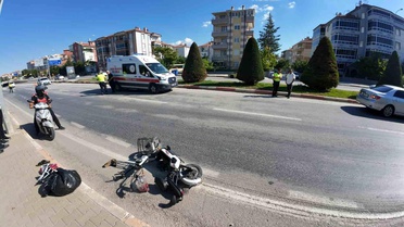 Karaman'da Elektrikli Bisiklet Kazası
