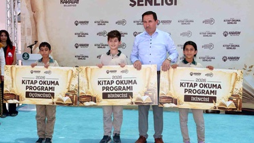 Karatay'da 6. Kitap Okuma Projesi Şenlikle Sona Erdi