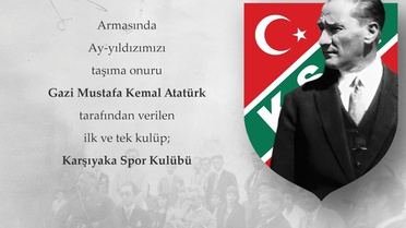 Karşıyaka, Ay-Yıldızlı Armasını 100. Yıl Kutlamasıyla Anıyor