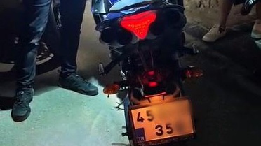 Motosiklet Sürücüsüne 27 Bin Cezası!