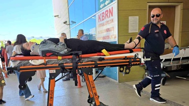 İnegöl'de Otomobil Kaza Yaptı