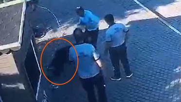 Salihli'de hem güvenlik görevlisine hem de köpeğe tekmeli saldırıya tutuklama