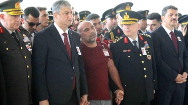 Şehit Jandarma Uzman Çavuş Samet Karabulut son yolculuğuna uğurlandı