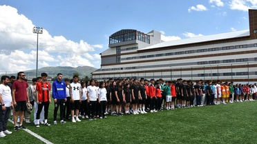 Erzurum'da 5x5 Futbol Turnuvası Başladı