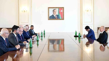 Kurtulmuş, Aliyev ile Bakü'de görüştü