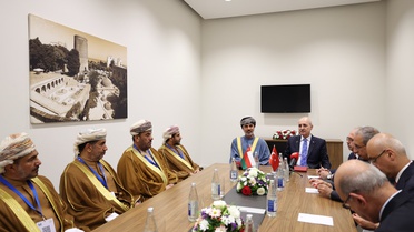 Kurtulmuş ve Al Maawali Bakü'de Görüştü