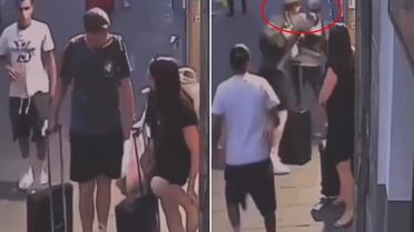 Turistik şehirde göçmen terörü! Turist çifti fena oyuna getirdiler