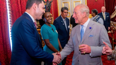 Bakan Kurum, Londra'da Kral Charles'ın ev sahipliğindeki resepsiyona katıldı