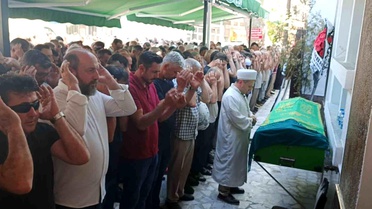 Bafra'da Esma Yöro Türker'in Cenazesi Defnedildi