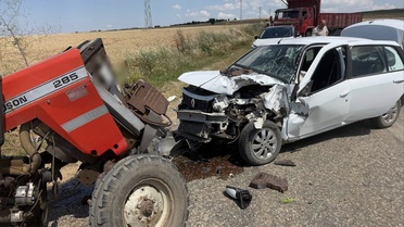 Uzunköprü'de Trafik Kazası: 2 Yaralı