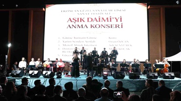 Erzincan Sanat Festivali Aşık Daimi ile Başladı