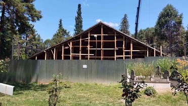 Göğceli Camii'nde Restorasyon Başladı