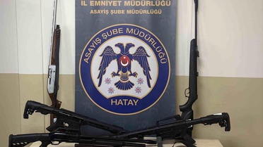 Hatay'da Ruhsatsız Silah Operasyonu