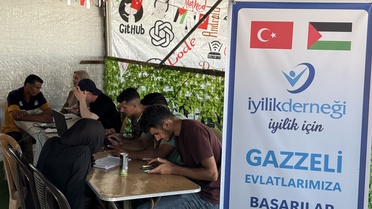 İYİLİKDER'den Gazze'ye Sınav Desteği