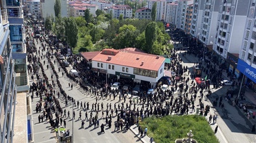 Kars'ta Kerbela matem töreni! Yüzlerce kişi Hz. Hüseyin'i andı