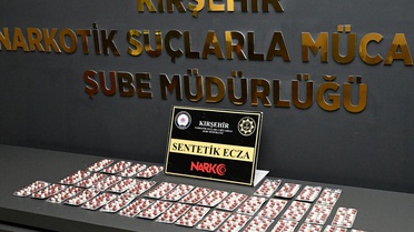Kırşehir'de 551 Uyuşturucu Hap Ele Geçirildi
