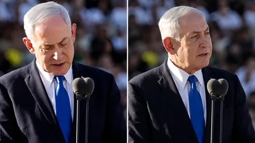 Netanyahu’nun mezuniyet törenindeki konuşması 'Evine dön' sloganlarıyla kesildi