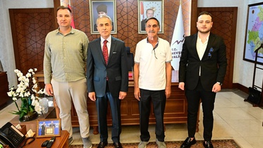 Vali Kök, EMŞAV yönetimini kabul etti
