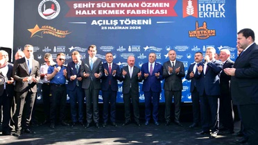 Sungurlu'da Halk Ekmek Fabrikası Hizmete Açıldı