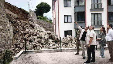 Trabzon'da İstinat Duvarı Çökmesi Uyarısı